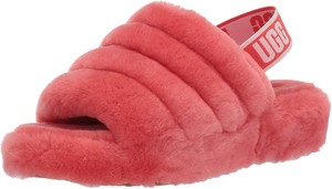 coral ugg slides