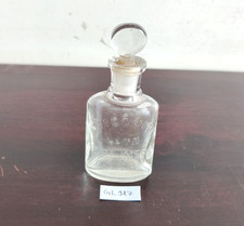 Vintage J Crossmith & Son Verre Flacon de Parfum London Collection Hélices GL927