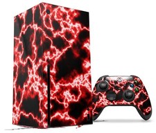 Skin Set for XBOX Series X Electrify Red