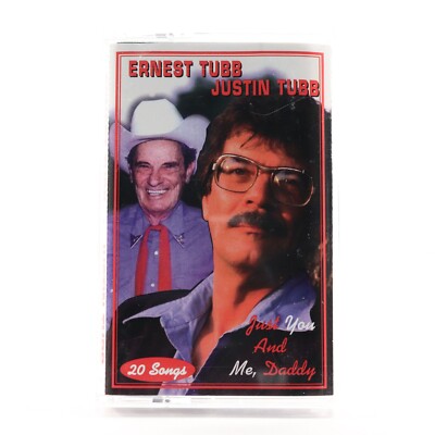 Just You and Me Daddy by Ernest & Justin Tubb (Cassette, 1999, First Generation)