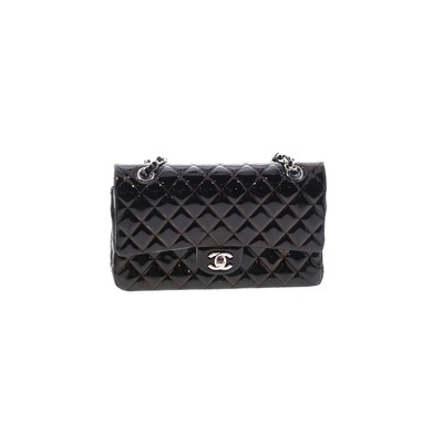 Image of Chanel Women Black Shoulder...