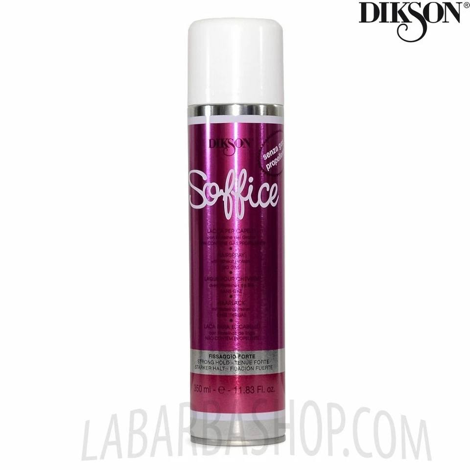 Dikson Lacca Soffice Professionale per Capelli Fissaggio Forte Senza Gas 350ml