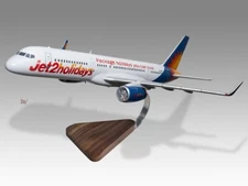 Boeing 757-200 Jet2 Holidays Desk Wood Airplane New Model Large Scale 1/100