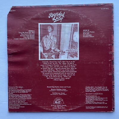 HOUND DOG TAYLOR &The HOUSEROCKERS Beware Of The Dog! LP '76