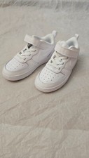 Toddler BABY NIKE COURT BOROUGH LOW2 TD WHITE BQ5453 100 Size 9c
