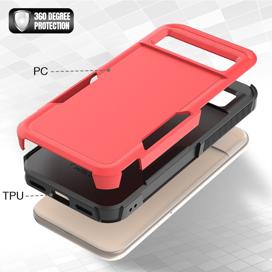 Google Pixel 8 Pro GC3VE G1MNW Heavy Duty Grip Phone Case