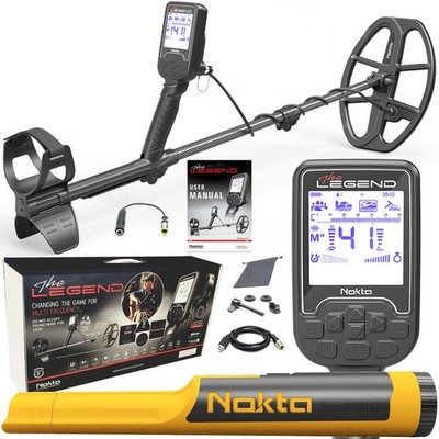 Nokta Legend ''Next Generation'' Multi-Frequency Waterproof Metal Detector