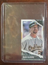 2020 Topps Rip - Mini Base Image Variation Mark McGwire #M-79 Athletics