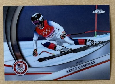 KEELY CASHMAN 2026 Topps Chrome U.S. Winter Olympic #63 Skiing