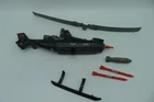 Vintage 1983 G.I. Joe Cobra F.A.N.G. Helicopter Parts  - No Driver