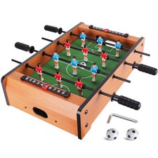 Mini Foosball Table Upgrade 20-Inch Foosball Table Adult Size Football/Soccer
