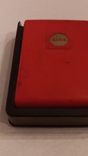 Kodak Pocket Mounted Slide Viewer Portable 35mm Red Black Desktop