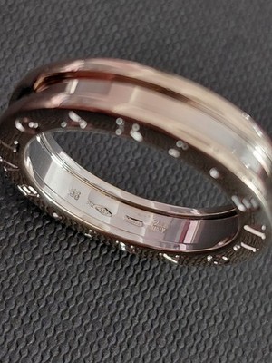 Bvlgari B-Zero 1 Ring, 1 Band, 18kt Weißgold, Größe 56 Bulgari 