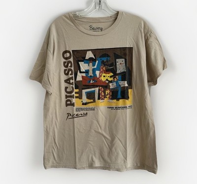 Picasso Art T-shirt Bowery Supply Co. Pablo Picasso Three Musicians Large