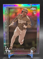 HYESEONG KIM RC RC SEPIA REFRACTOR 2025 TOPPS CHROME #152 DODGERS