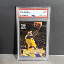 1996-97 Fleer Ultra - Kobe Bryant #52 (RC) - PSA 9 