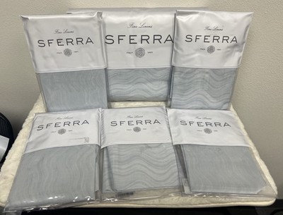 Sferra Onda Duvet + 2 Euro Shams + 2 Boudoir + 1 Standard Sham  