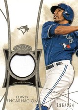 2014 Topps Tier One Edwin Encarnacion Game Used Memorabilia 196/254
