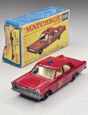 Matchbox Lesney #59 Ford Galaxie Fire Chief W...
