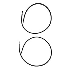 Door Window Belt Seal Set For Honda Civic Cx Dx 1996-2000 74316-s03-003 Lhrh