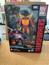 Transformers the Movie Studio Series 86 Hot Rod Voyager Class New Rodimus Rare