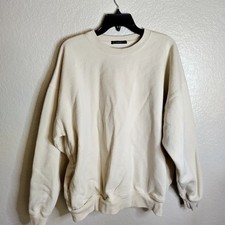 Brandy Melville Oversized Crew Neck Sweatshirt Pocker Sz OS