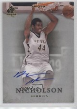 2012-13 SP Authentic Auto Andrew Nicholson #26 Auto f0v