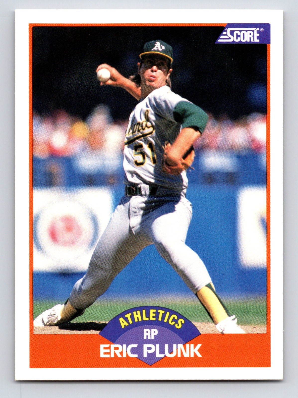 1989 Score - Eric Plunk #392