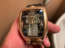 NEW INVICTA X MONTRES PRESTIGE V-12 ENGINE BLOCK AUTOMATIC MODEL MPW 160 WOW!!!