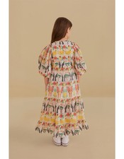 NEW NWT Farm Rio Tropicolors Children's Dress Size 4