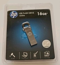 HP USB Flash Drive 16GB v250w Storage Thumb Stick 2013 NEW Sealed