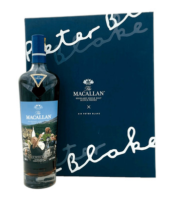 (4848,13 /l) The Macallan Sir Peter Blake Highland Single Malt Scotch Whisky 47,