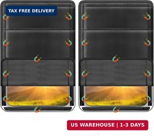 RV Door Window Shade Cover - Magnetic RV Blackout Window Cover with UV Protectio