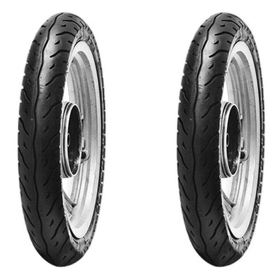TYRE PAIR VEE RUBBER 100/90-14 57P + 100/90-14 57P VRM-282