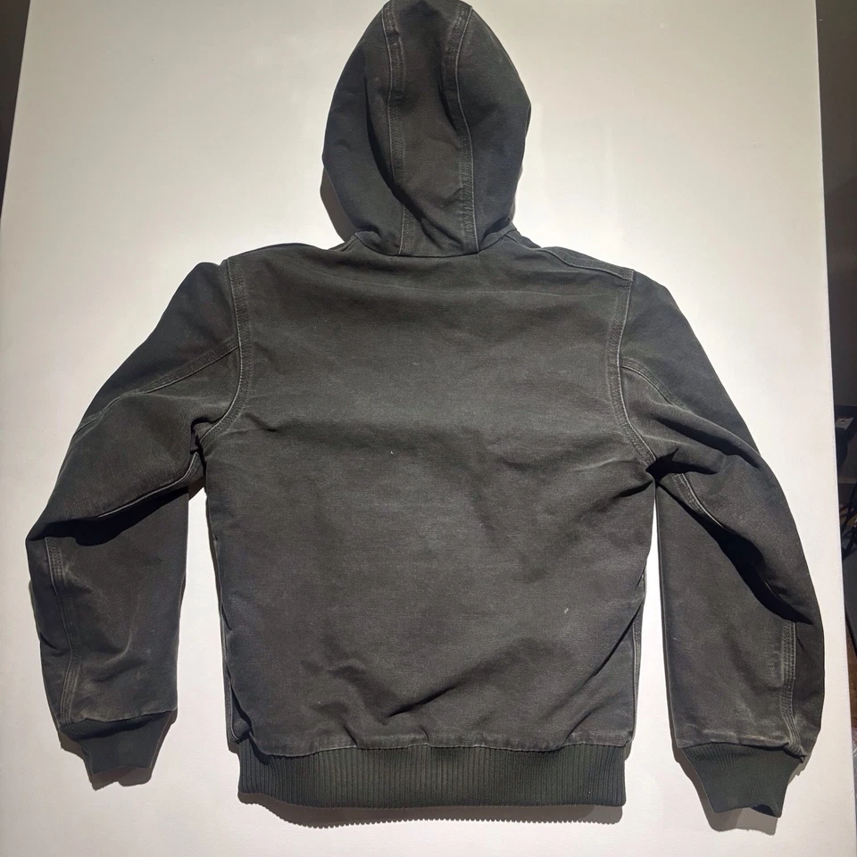 Chaqueta Carhartt Forrada con Edredón Juvenil Grande (10/12) YYJ130 MOS Verde Musgo Foto 3 de 4