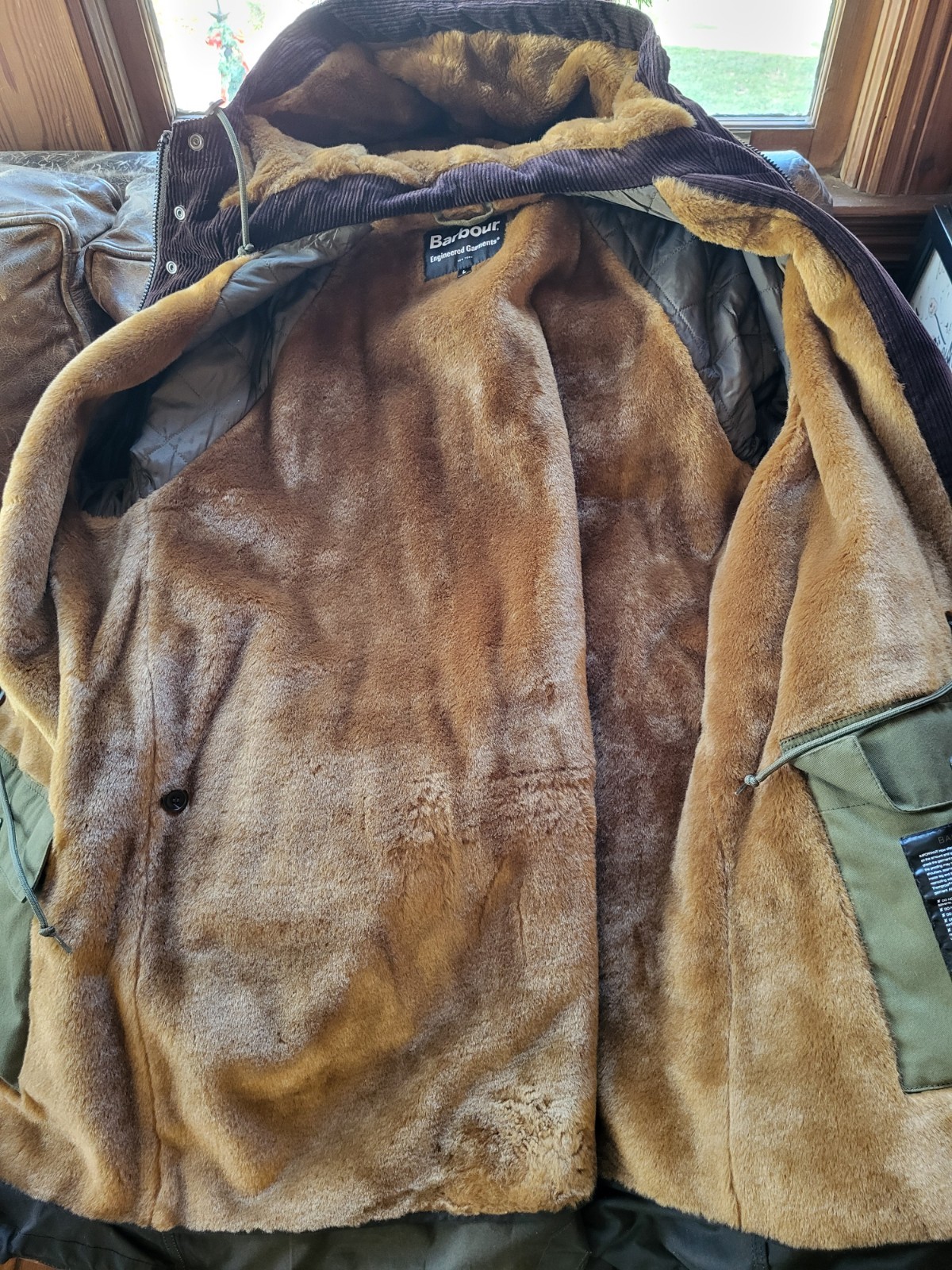 Barbour X Engineered Lined Parka Jacket - image 11