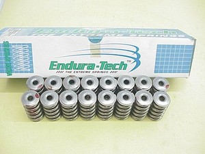 16 Endura Tech 1.290 Roller Valve Springs & 300M Steel Mini Top Lock Retainers