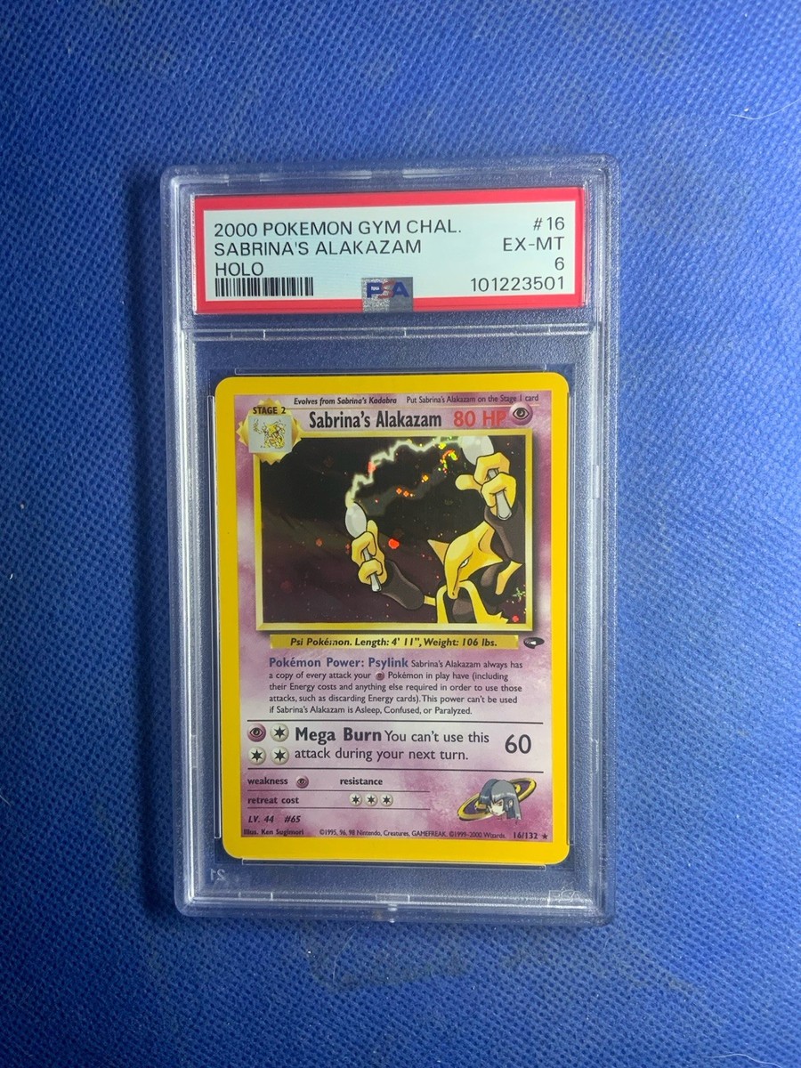 Sabrina's Alakazam 16/132 Gym Challenge Holo for sale online | eBay