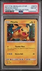 2017 POKEMON SM PROMO SHINING LEGENDS PIN COLLECTION PIKACHU-HOLO PSA 8