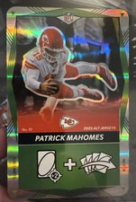 Patrick Mahomes SP 2025 Uno Elite Alt Jerseys #111 Green Foil Kansas City Chiefs