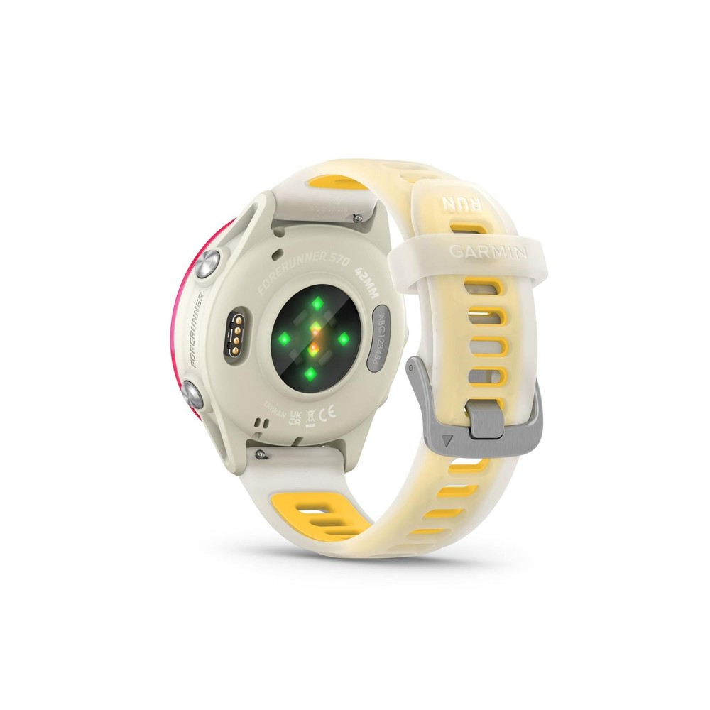 Garmin Forerunner 570, 42mm, white/yellow  Thumbnail 2