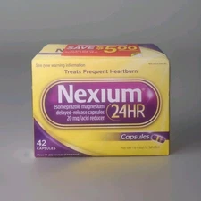 Nexium 24HR Acid Reducer Capsules 20mg – 42 Ct Heartburn Relief