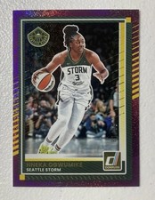 2025 Panini Donruss WNBA Nneka Ogwumike #11 Purple Shimmer /99 Seattle Storm