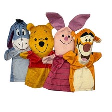 Disney Baby Melissa  Doug Hand Puppets Winnie the Pooh Tigger Piglet Eeyore Set