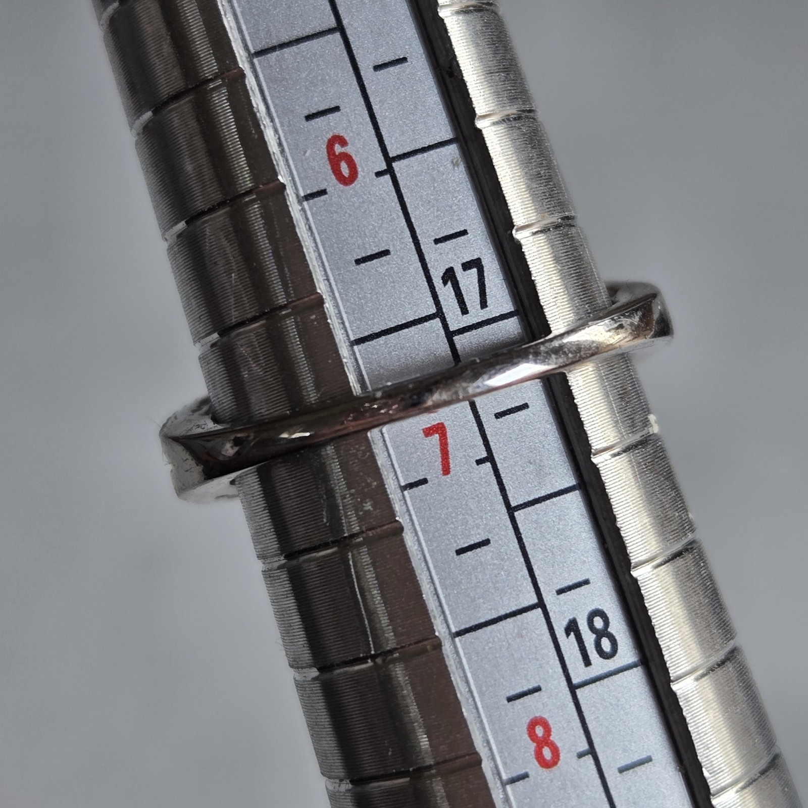 Faceted Lab Created White Fire Opal Sterling Silv… - image 8