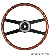Porsche Vdm Steering Wheel - Wood - 911912 400mm Smc-347-081-00 Smc34708100 Porsche Vdm Steering Wheel - Wood - 911912 400mm Smc-347-081-00 Smc34708100