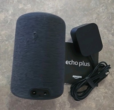 Amazon Echo Plus 第2世代 チャコール ペア 🔥 Amazon Echo Plus (2nd Gen) Smart Speaker with Alexa | Charcoal