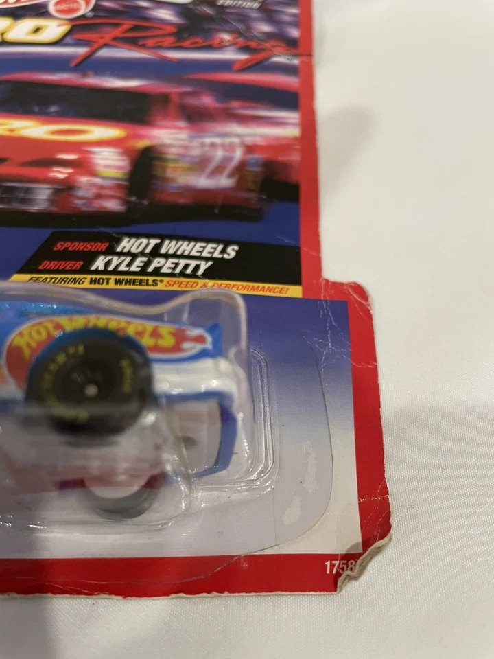 Hot Wheels Pro Racing 1997 Kyle Petty #44 Pontiac Grand Prix azul diecast NASCAR Foto 4 de 4