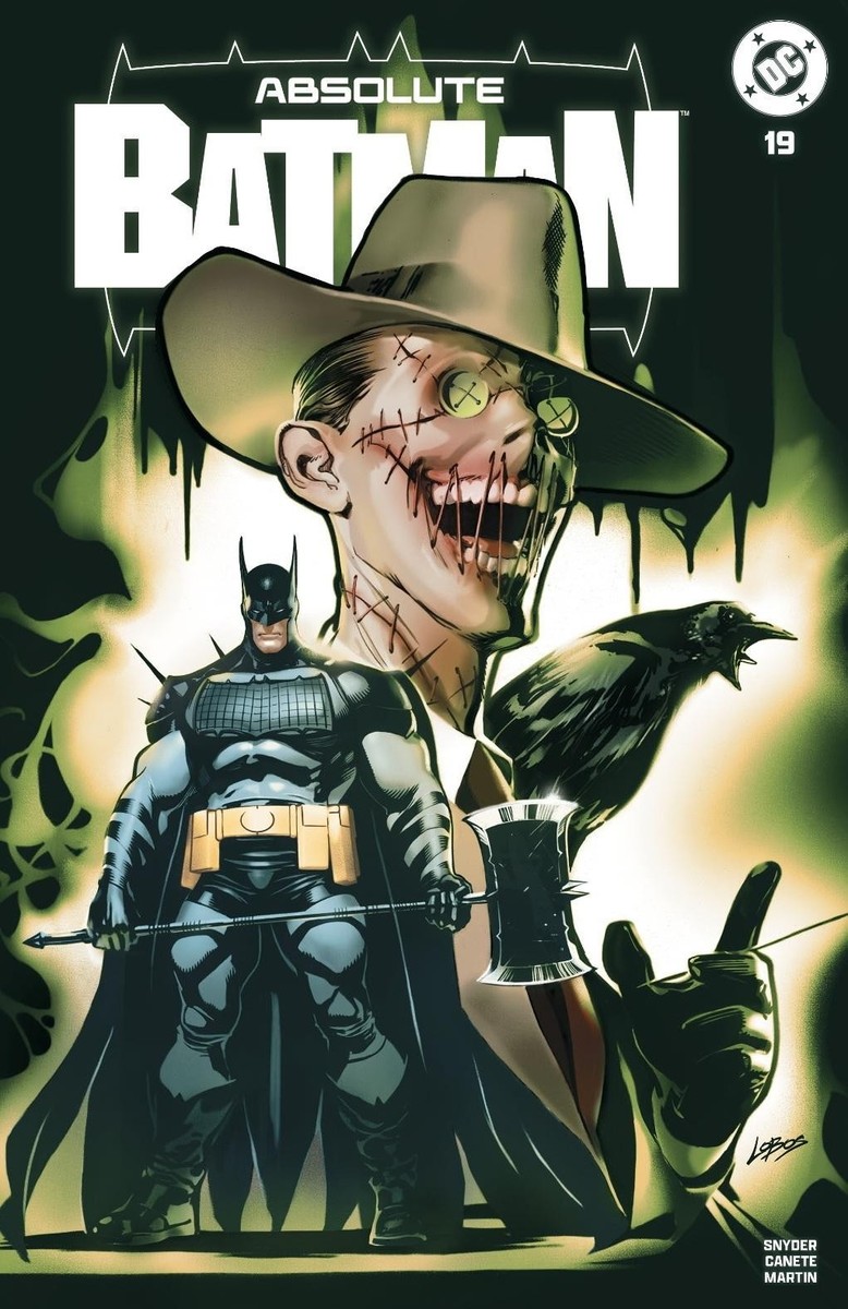 Absolute Batman #19 by Lobos 1st Scarecrow Cover A&B Set | eBay