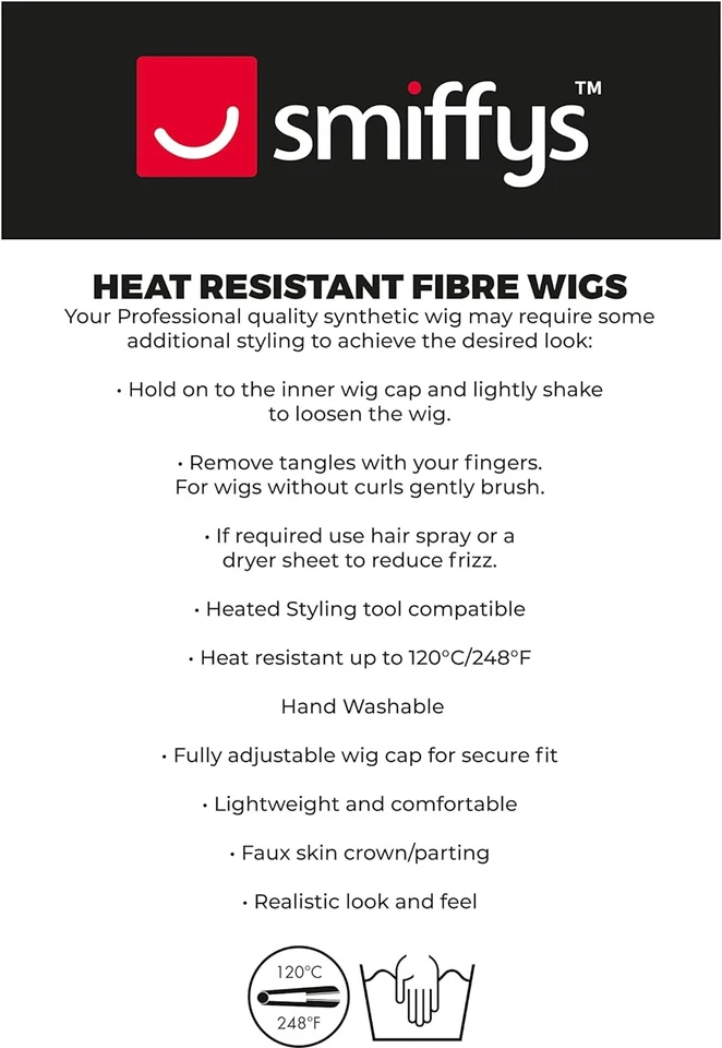 Peluca Smiffys Manic Panic VampireÆs KissÖ Super VixenÖ Foto 2 de 4